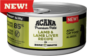 Acana Acana Premium Pâté, Lamb & Lamb Liver Recipe